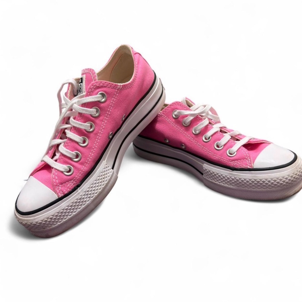 Converse Women's Pink Canvas Sneakers